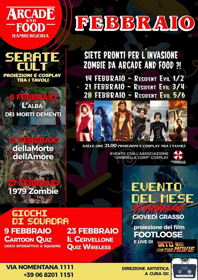 Arcade-and-Food-evento-Resident-Evil